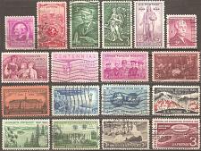 Buy USA: 18 all different 3-cent commemorative stamps - Used