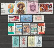 Buy Mexico: 16 all different commemorative stamps - MNH