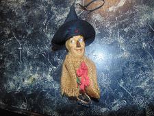 Buy used-vintage-1989 turner & loew-scarecrow-wizard of oz ornament-50th anniversary-look