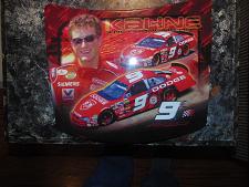 Buy used-2004 kasey kahne replica hood-12x14 inch-nascar-dodge #9-tribute series-look!