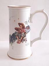 Buy Norman Rockwell Stein Mug "Day Dreamers" From the Famous Four Seasons Series For 1948