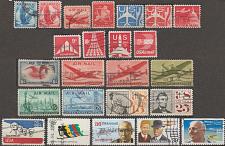 Buy USA: 24 all different airmail stamps - Used
