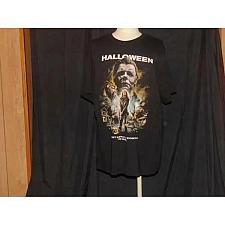 Buy PRE-OWNED-FRIGHT RAGS CUSTOMS-HALLOWEEN-SZ XL-T-SHIRT-MICHAEL MYERS-100% COTTON-LOOK!