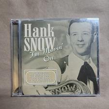 Buy used-cd-hank snow-i`m movin` on-20 hits-2001-intermusic-import-portugal-country