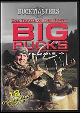 Buy BUCKMASTERS THE THRILL OF THE HUNT - BIG BUCKS VOLUME 6 - PART 1 Hunting USED DVD