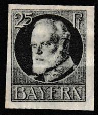 Buy German State Bavaria Unused Scott #124 Catalog Value $.25