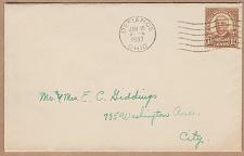 Buy USA: Cover bearing Scott # 684 Defiance Ohio 1937 postmark (3 scans)