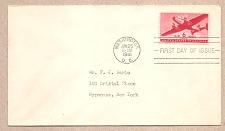 Buy USA: 1941 Airmail First Day Cover Scott No. C25