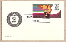 Buy USA: Festival of the Americas Fancy Cancel on a UX102 Postal Card