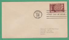 Buy USA: Mississippi Territory 150th Anniv, Addressed FDC (1948)