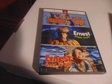 Buy used 2 dvd set-ernest comedy triple feature-jim varney- goes to camp/scared stupid/