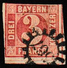 Buy German State Bavaria Used Scott #10 Catalog Value $4.00