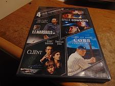 Buy used-4 dvd set-tommy lee jones collection-4-film favorites-wb-cobb-the client-more!