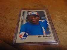Buy nrmt-vintage 1983 fleer baseball #292 tim raines-expos-hof-mlb
