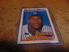 Buy nrmt 1989 topps baseball #343 gary sheffield-brewers-rc-rookie card-mlb-future star!