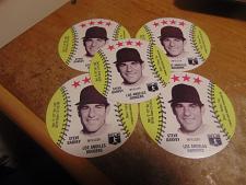 Buy nrmt 1976 dairy isle baseball disc lot of 5 la dodgers-steve garvey disc-mlb