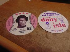 Buy nrmt 1976 dairy isle baseball disc -rod carew-twins-hof-mlb