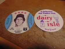 Buy nrmt 1976 dairy isle baseball disc -don sutton-hof-dodgers-mlb