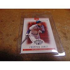 Buy mt 2007 topps triple threads baseball #104 chipper jones-braves-serial#446/1350!hof