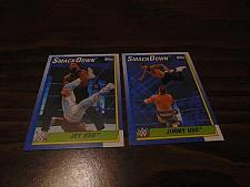 Buy mt 2 card lot-the usos-jimmy/jey-2021 topps wwe wrestling cards!aew nxt roh tna wcw