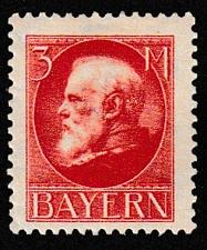 Buy German State Bavaria Unused Scott #111 Catalog Value $.40