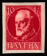 Buy German State Bavaria Unused Scott #121 Catalog Value $.25