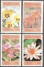 Buy [TZ0315] TANZANIA African Wildflowers MNH Complete Set (1986)
