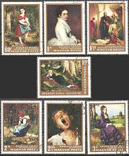 Buy [HN1795] HUNGARY Paintings by Hungarian Artists CTO Full Set (1966)
