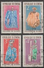 Buy [SN0261] SENEGAL Dolls from Gorée Island CTO Full Set (1966)