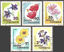 Buy [RM2575] ROMANIA Flowers CTO Short Set (1975)