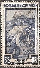 Buy [IT0563] ITALY Trades: Plowing, Used (1950)