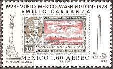 Buy [MXC569] MEXICO Mexico-Washington Flight, 50th Anniversary, MNH Single (1978)