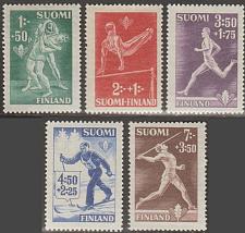Buy [FIB069] FINLAND Sports Semi-postal Issue, MNH, Full Set (1945)