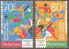 Buy [NE0836] NETHERLANDS European Youth Olympics, Used Complete Set (1993)