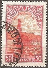 Buy [AR0444] ARGENTINA Oil Well, Used (1936)