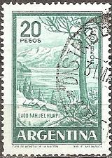 Buy [AR0698] ARGENTINA Nahel Hapi Lake, Used (1960)