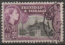Buy [TT0079] TRINIDAD & TOBAGO Town Hall, San Fernando, Used (1953)