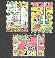 Buy [NEB683] NETHERLANDS Child Welfare Issue, Used Full Set (1994)