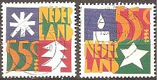 Buy [NE0881] NETHERLANDS Holidays Issue, Used Full Set (1994)