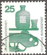 Buy [GE1077] GERMANY Accident prevention Used (1971-1974)