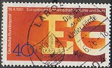 Buy [GE1209] GERMANY Euro. Coal & Steel Organization, 25th Anniv., Used Single (1976)
