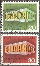 Buy [GE0996] GERMANY Europa/CEPT Used Complete Set (1969)