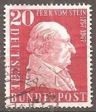 Buy [GE0776] GERMANY Baron vom Stein, Prussian Statesman, Used Single (1957)