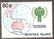 Buy [NI0250] NORFOLK ISLAND International Year of the Child MNH Single (1979)