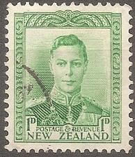 Buy [NZ0227] NEW ZEALAND George VI, Used (1941)