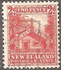 Buy [NZ0206] NEW ZEALAND Maori Council House, Used (1936-1942)