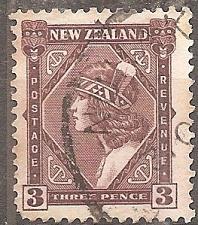 Buy [NZ0208] NEW ZEALAND Maori Girl wearing Tiki, Used (1936-1942)