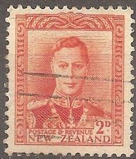 Buy [NZ0258] NEW ZEALAND George VI, Used (1947)