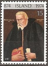 Buy [IC0463] ICELAND G. Thorlakkson, Bishop of Holar, MNH (1974)