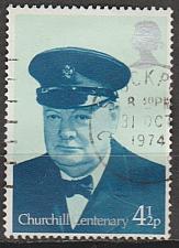 Buy [UK0728] Great Britain: Winston Churchill (1974) Used